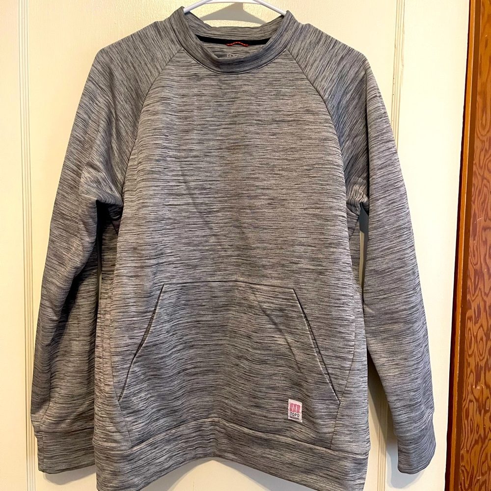 Topo designs sweater / pullover with pockets